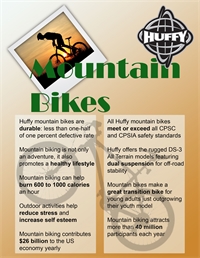 Huffy Mountain Bike Information